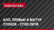 АПЛ, Превью к матчу Суонси - Сток Сити
