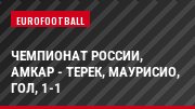 Чемпионат России, Амкар - Терек, Маурисио, Гол, 1-1
