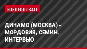 Динамо (Москва) - Мордовия, Семин, Интервью
