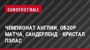 Чемпионат Англии, обзор матча, Сандерленд - Кристал Пэлас