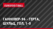 Ганновер-96 - Герта, Шульц, Гол, 1-0
