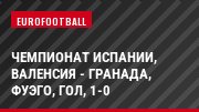 Чемпионат Испании, Валенсия - Гранада, Фуэго, Гол, 1-0