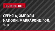 Серия А, Эмполи - Наполи, Маккароне, Гол, 1-0