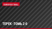 Терек -Томь 2:0