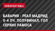 Бавария - Реал Мадрид 0-4 ЛЧ. Полуфинал. Гол Серхио Рамоса