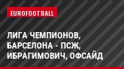 Лига чемпионов, Барселона - ПСЖ, Ибрагимович, Офсайд