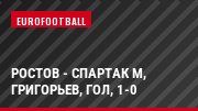 Ростов - Спартак М, Григорьев, Гол, 1-0