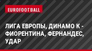 Лига Европы, Динамо К - Фиорентина, Фернандес, Удар