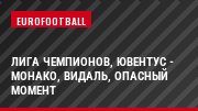 Лига чемпионов, Ювентус - Монако, Видаль, Опасный момент