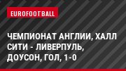 Чемпионат Англии, Халл Сити - Ливерпуль, Доусон, Гол, 1-0