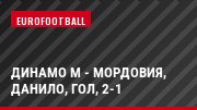 Динамо М - Мордовия, Данило, Гол, 2-1