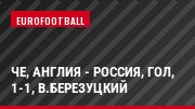 ЧЕ, Англия - Россия, Гол, 1-1, В.Березуцкий
