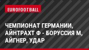 Чемпионат Германии, Айнтрахт Ф - Боруссия М, Айгнер, Удар
