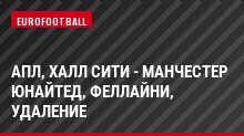 АПЛ, Халл Сити - Манчестер Юнайтед, Феллайни, Удаление