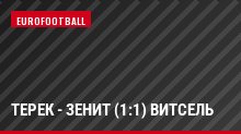 Терек - Зенит (1:1) Витсель