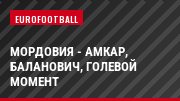 Мордовия - Амкар, Баланович, Голевой момент