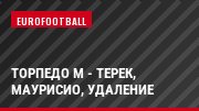 Торпедо М - Терек, Маурисио, Удаление