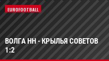 Волга НН - Крылья Советов 1:2