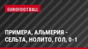 Примера, Альмерия - Сельта, Нолито, Гол, 0-1