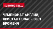Чемпионат Англии, Кристал Пэлас - Вест Бромвич