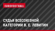 Судья всесоюзной категории В. Е. Левитин