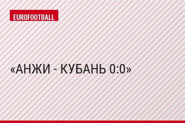 АНЖИ - КУБАНЬ 0:0