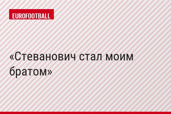 Стеванович стал моим братом